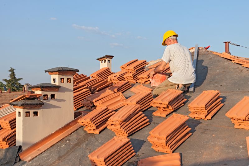 Barrel Tile Roof Installation