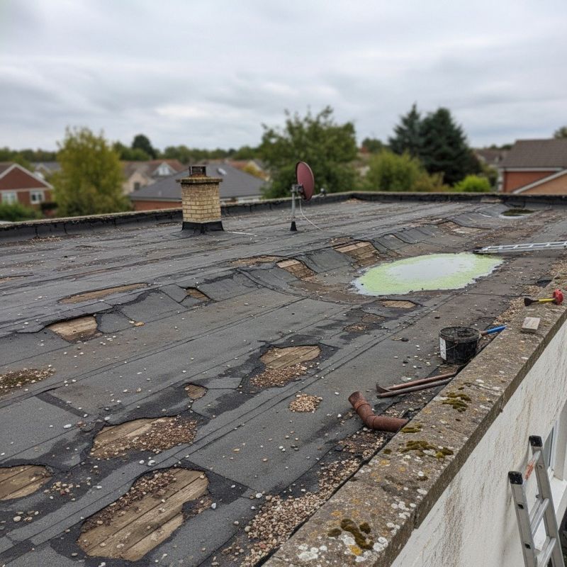 Flat Roof Repair detail
